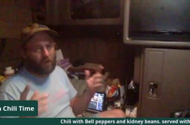 Saturday Dinner  Chili live from the Sleeper