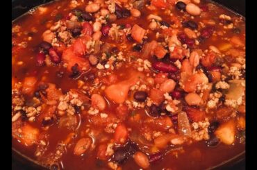 Three Bean Chicken Chili Recipe