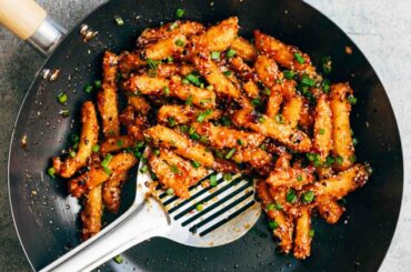 Chilli Potatoes recipe | Starter & Appetizer recipe by Shazvia360 | Restaurant style Chili Potatoes