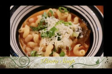 Pasta soup/white bean chili recipe