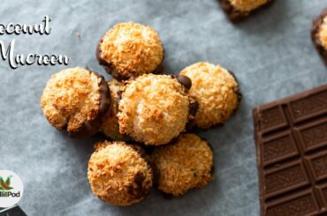 How To Make Chocolate Coconut Macaroons | Coconut Macaroon recipe | Chili in a pod