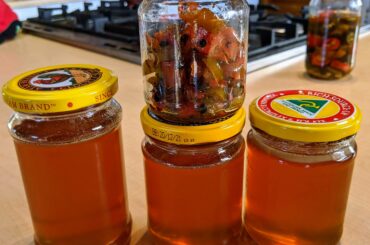 Hot chili Honey and candied chili
