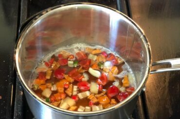 Homemade hot honey