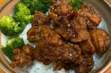 Home made fiery General’s Chicken
