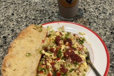 Would you like some eggs with those peppers?