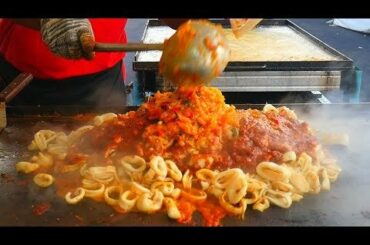 BIG PAN OF FRIED SAMBAL SQUID RING • SPICY CALAMARI【炒魷魚】🦑🌶🦑🌶🦑