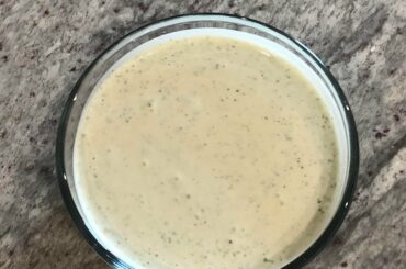 Homemade hatch chili and creamy jalapeño ranch dip. Tastes exactly like the one my favorite local eatery serves! (With some added heat)