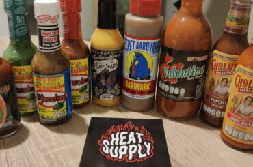 My first order of hot sauces, can't wait to try them all