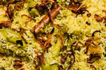 Chicken Hariyali Biryani
