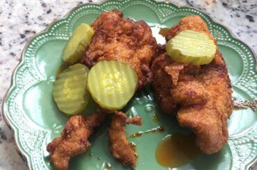 First time cooking something Nashville style. I fried up some fresh caught catfish.