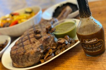 Tomahawk with black label chimichuri so much win!