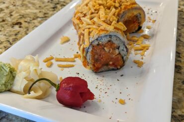 Scorpion pepper spicy tuna 🔥 roll