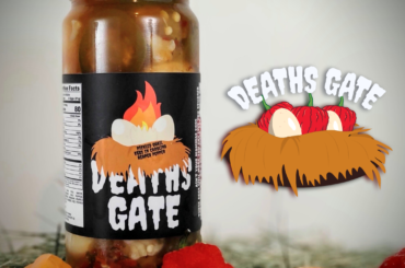 For sale next year! World's hottest quail eggs pickled with 2 carolina reapers, 2 habaneros, 1.5 jalapenos, and half a chili. Each jar has 15 eggs. DO YOU DARE!?