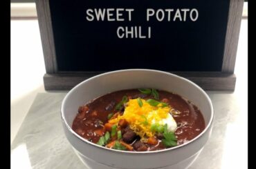 Sweet Potato Chili Recipe & Nutrition