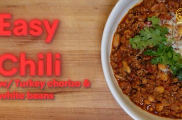 EASY CHILI RECIEPE | White chili | Lazy cook