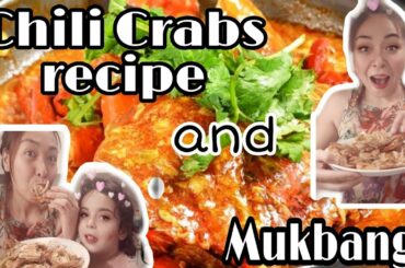 Chili Crabs Recipe | Mukbang | Tiktok w/ my half Canadian daughter