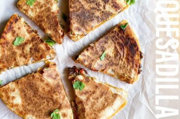 Chili Beef Cheese Quesadilla | Recipe