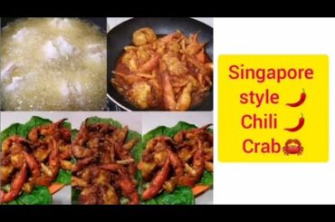 Singapore style Chili Crab My Style