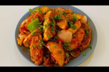 Idli chili ~ Leftover idli recipe