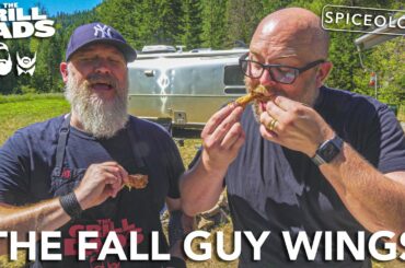 THE FALL GUY WINGS (MAPLE CHILI) // THE GRILL DADS