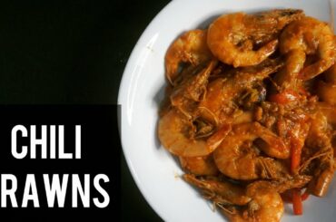 Chili Prawns Recipe | Lutong Pinoy