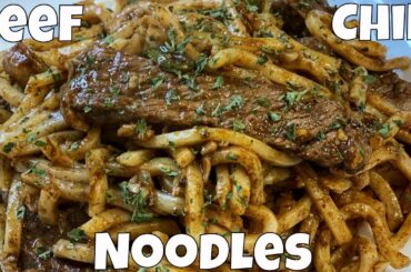 Asian Chili Beef Noodles | Simple One Pot Recipe