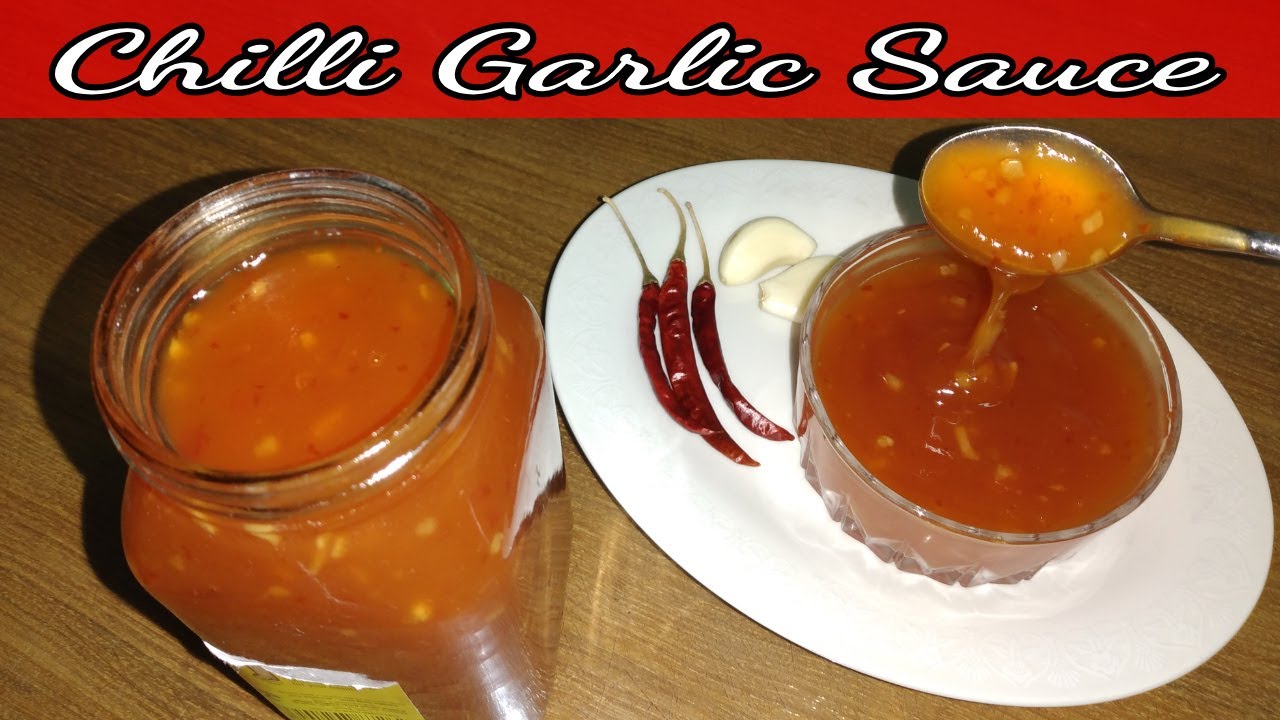 How to Make Hot Chilli Garlic Sauce Chinese Recipe in Bangla/Chili