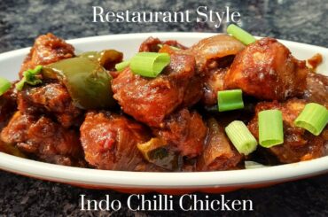 Chilli Chicken |Restaurant Style Chilli Chicken |Indo Chinese Chilli Chicken| Dry Chilli Chicken