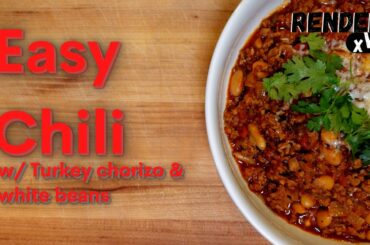 EASY CHILI RECIEPE | White chili | render