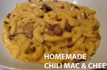 Homemade Chili Mac & Cheese