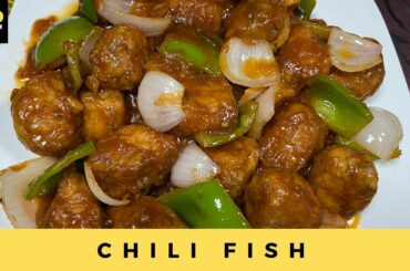 Chili Fish - Restaurant Style Chilli Fish Recipe - TASTE OF LIFE (Mehwish)