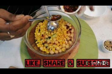 CHICKY CHILI CHICKPEA SALAD/ SALAD CILI KACANG KUDA