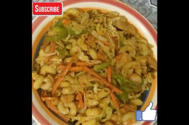 Chinese Chicken Chow Mein With Chicken Chilli Recipe | By Kitchenef