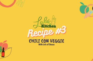 Recipe #3 Chili Con Veggie