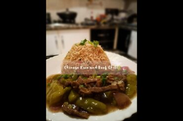 Chinese Rice and Beef Chili
