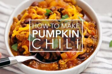 How to Make Pumpkin Chili with Fresh Pumpkin
