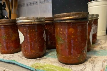 Canning Grandma’s Chili Sauce