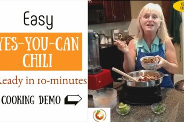 Yes-You-Can Meatless Chili