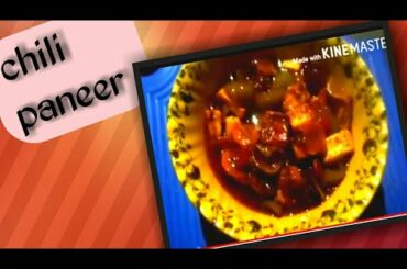 Chili paneer recipe