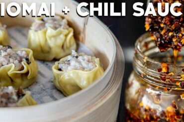 Easy Pork Siomai Rice with Chiu Chow (Chili Oil) Recipe - Filipino Recipes