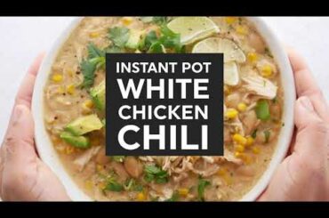 Instant Pot White Chicken Chili
