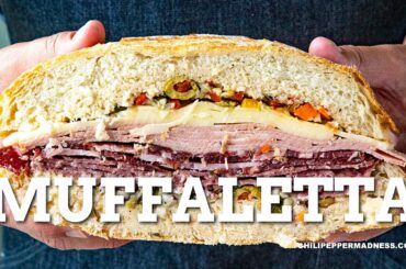 Muffaletta Sandwich Recipe - Chili Pepper Madness