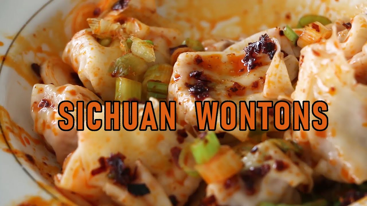 Sichuan Wontons Recipe Chili Sauce Chili Chili
