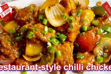 Chili Chicken /Restaurant-style Chilli Chicken recipe