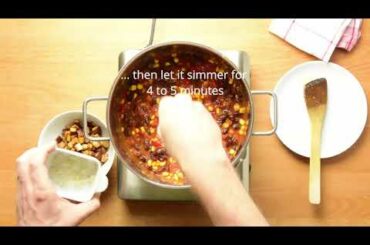 Meatless Meals with Phil - Chili sin carne (Vegan recipe)