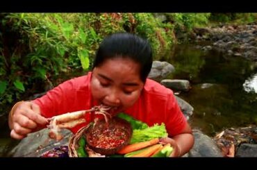 Grilled Squid BBQ with chili Recipe & Cooking BBQ Squid Eating delicious 2