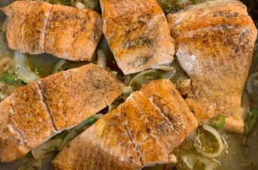 How to Make Chili Pepper Salmon | Cooking with Rona and Family |