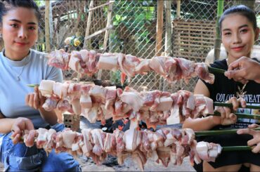 Tasty BBQ Pork with chili sauce recipe with my sister