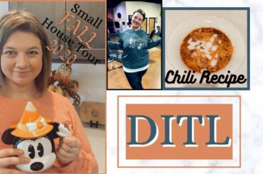 DAY IN THE LIFE | SMALL FALL HOUSE TOUR | EASY CHILI RECIPE | #COOKWITHME