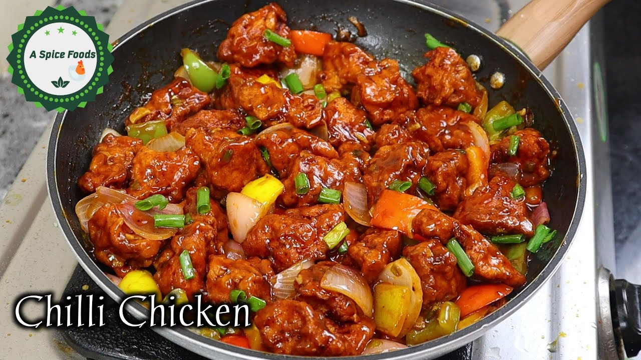 Tasty CHILLI CHICKEN recipe !!!/How to make Restaurant style chicken